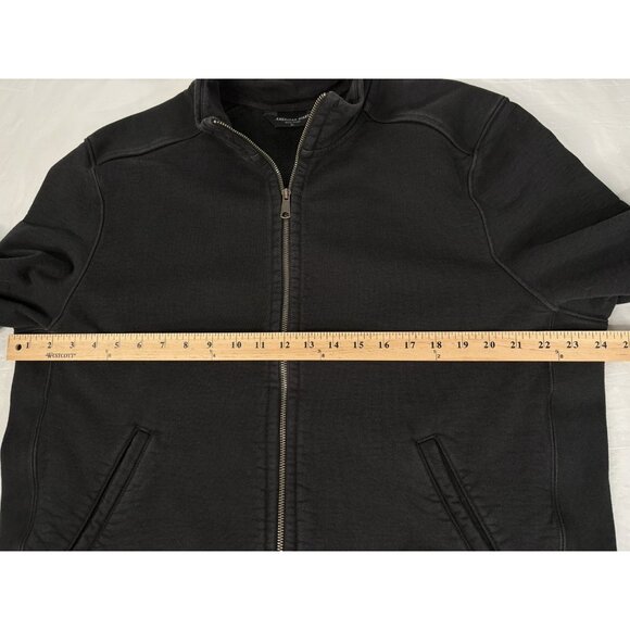 American Giant Moto Full Zip Jacket Men's XL Heavyweight Mock M1-1A-6 USA Lined - Picture 15 of 16